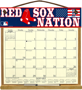 Boston Red Sox Nation Calendar Holder